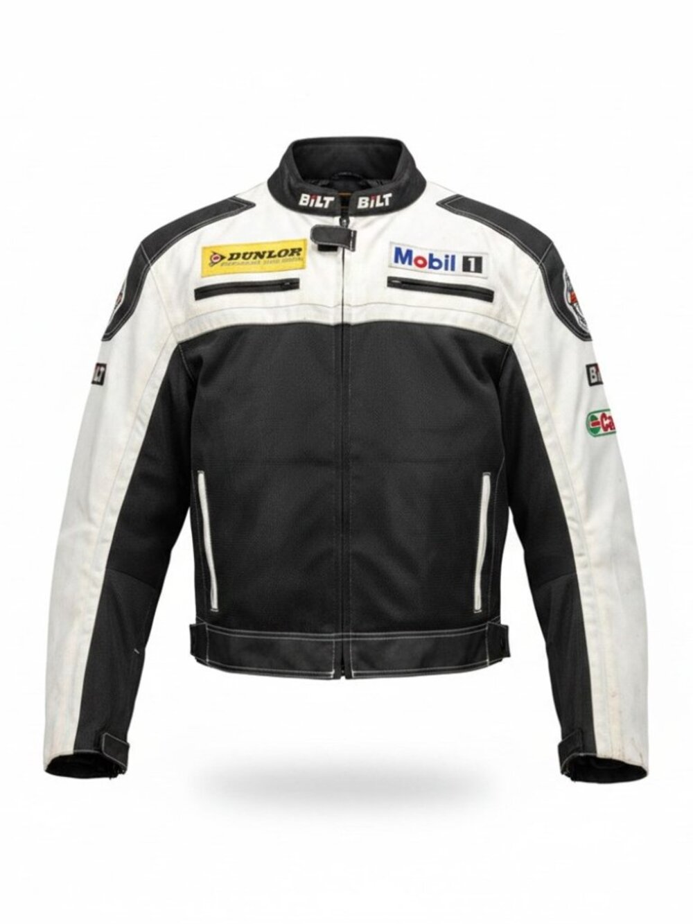 BILT Racing Style Motorcycle Jacket, Size: 2XL (Men